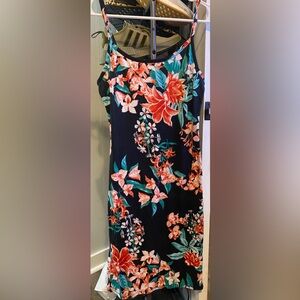 Love Floral Mini Dress - Black, Red, Green